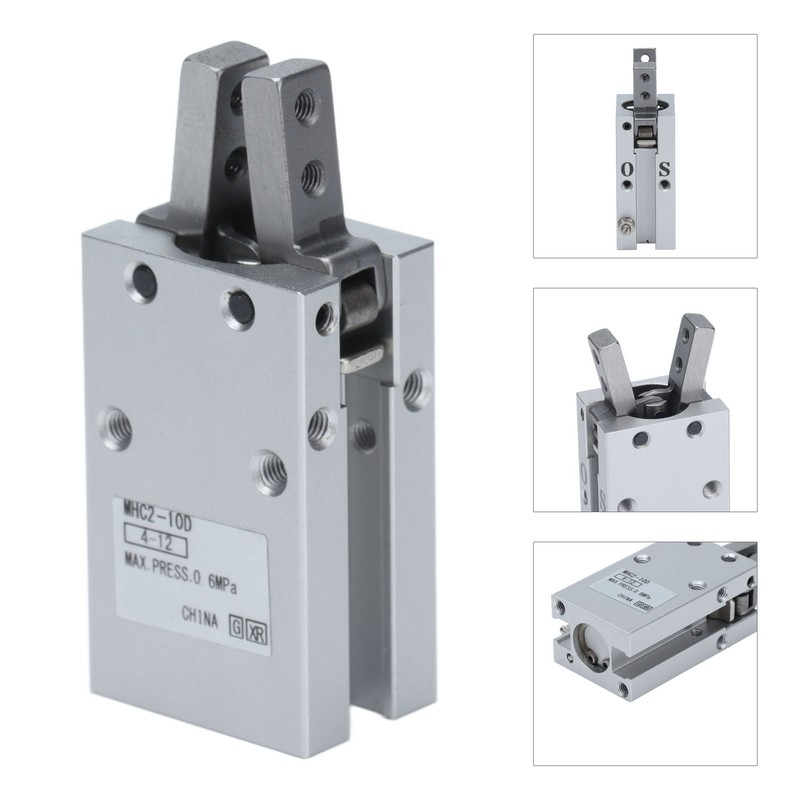 Air Gripper Pneumatic Cylinder Parallel Style Finger Small Manipulator for