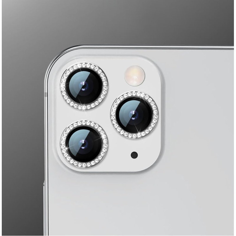 HREDZEO Glitter Camera Cover,9 PCS Diamond Camera Lens Film Flash