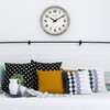 La Crosse Technology WT-3161WH-INT 16 Inch Stainless Steel Atomic Clock-White