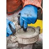 Showa SHO3373L 377 Nitrile Foam Grip Gloves, Medium