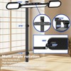 LED Desk Lamp with Clamp,Adjustable Swing Arm Desk Lamps for