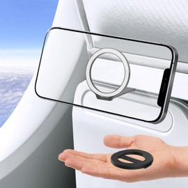 Mini Airplane Magnetic Phone Holder, MagSafe Compatible Magnetic Travel Phone Mount, Must-Have Flight Accessories, Travel Essentials