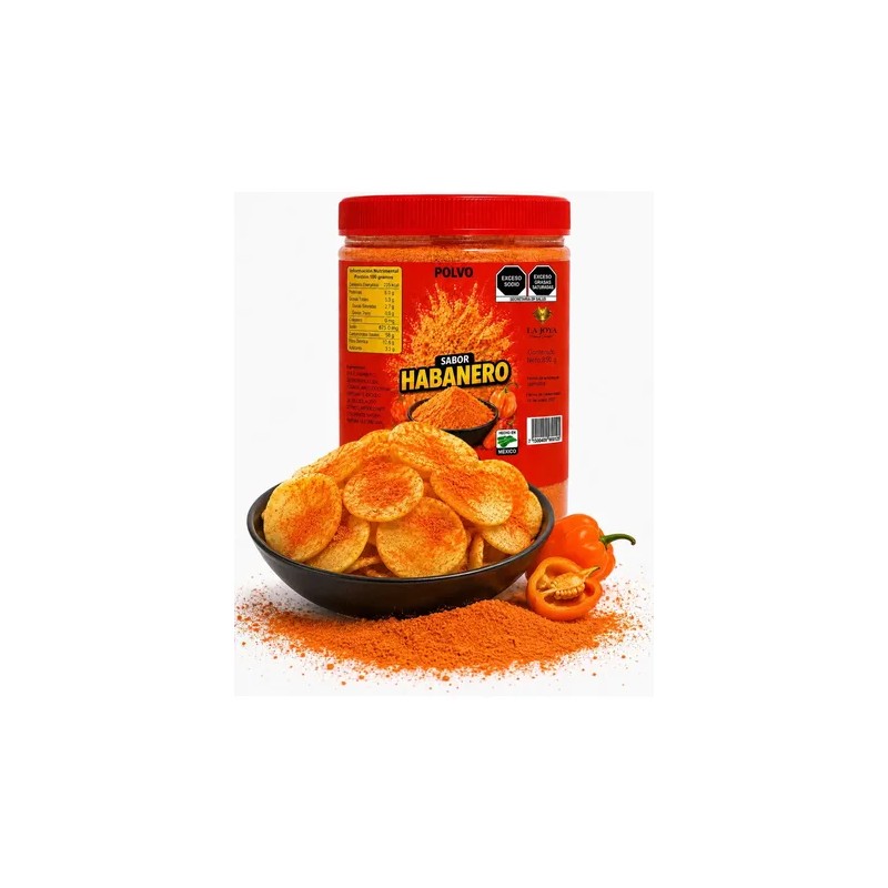 Polvo Sazonador Habanero 850 G Potencia Tu Sabor Al Máximo