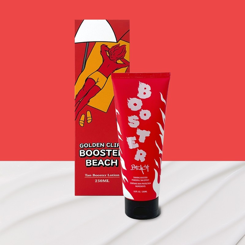 [Golden Cliff] Booster Beach Tanning Lotion Tanning Booster 250ml /
