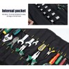 Small Storage Organizer Tool Roll for Screwdrivers Wrench Chisel,canvas Tool