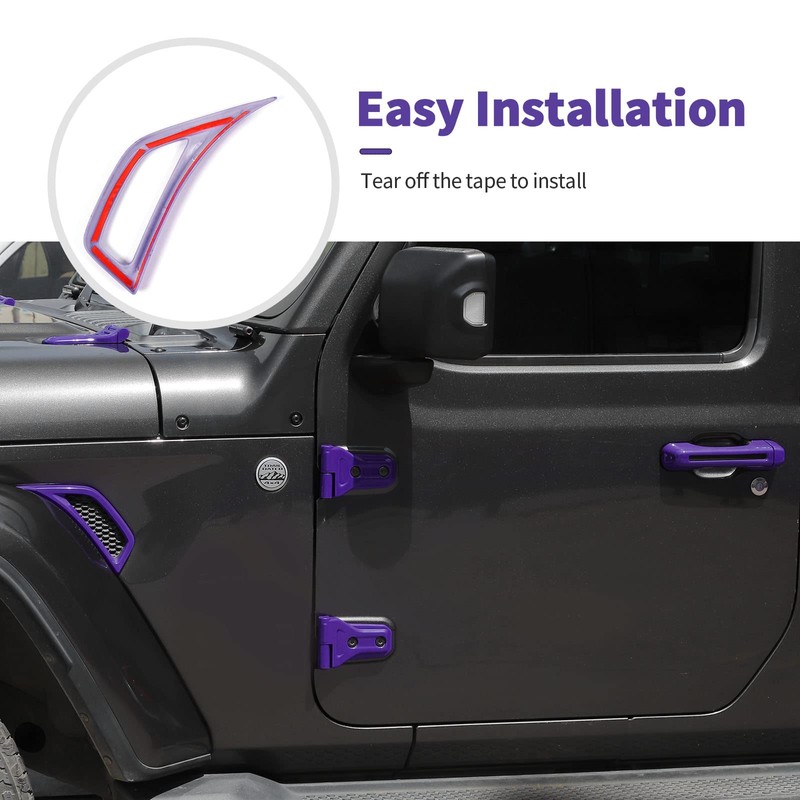 SQQP 22PCS Full Set Exterior Decoration Trim Kit Fit for