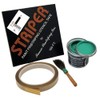 Finesse Pinstriping, Inc. Automotive Pinstriping KIT - Stencil/Brush/Paint - Pinstripe Your Car/Truck Results: 1/4 inch Stripe (Emerald, 42 Foot roll)