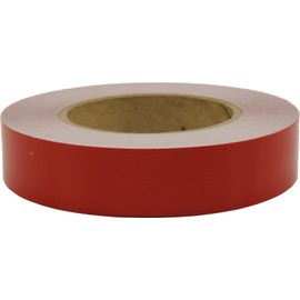 Linear Designs Premium 3/4" X 50' Automotive Stripe - Cardinal Red