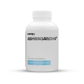 Conteh Sports Ashwagandha KSM-66 - Premium Ashwagandha Herbal Supplement for Energy, Anxiety, Stress, Sleep Improvement and Reduced Cortisol Levels, 30 Servings (60 Capsules)