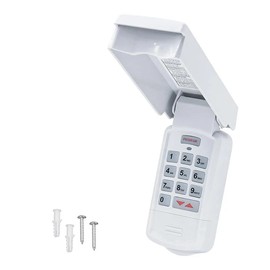 for Genie Garage Door Opener Keypad for All Genie Overhead Door Intellicode CodeDodger and DIP Switch Garage Door Openers, Wireless Keypad Keyless Entry GK-R OKP-BX, 315/390 MHz 1 PCS