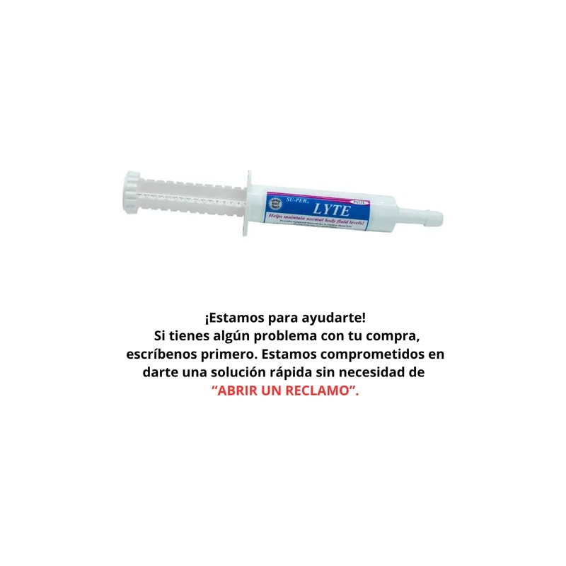 Super Lyte Para Caballo 30 Cc