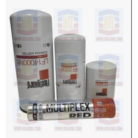 Fleetguard CUMMINS ISX15 OIL CHANGE KIT LF14000, FF2200, FF2203 FREE TUBE RED GREASE