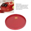 Wood Serving Tray Decorative Serving Platter Snack Fruit Plate for