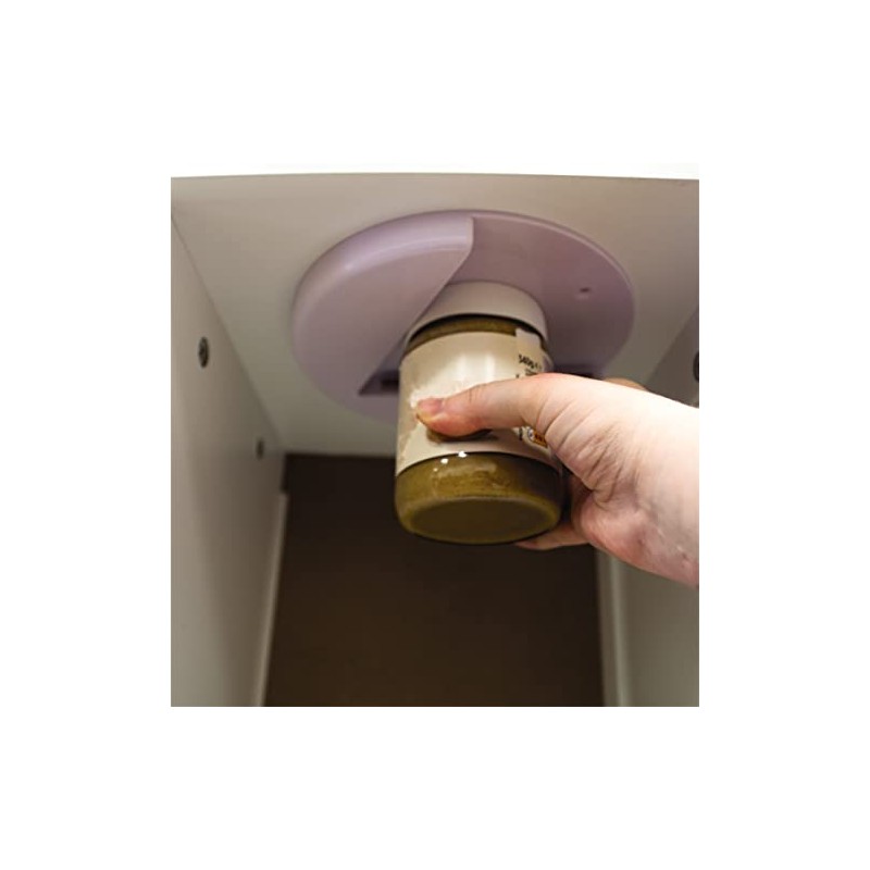 Under Cabinet Lid Opener – Easy to Use Gripping Jar