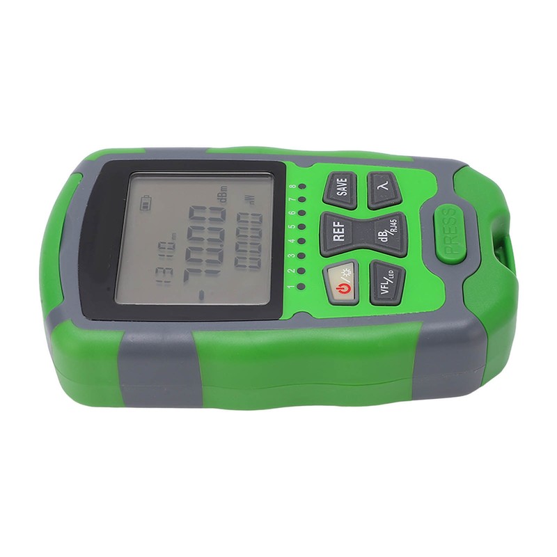 Optical Fiber Power Meter Optic Cable Tester ‑70~+10dbm Digital Display