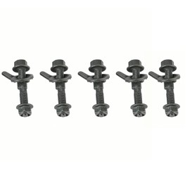 KIMISS Vehicles Steel Four Wheel Alignment Adjustable Camber Kit Cam Bolt Army Green 5pcs 12mm