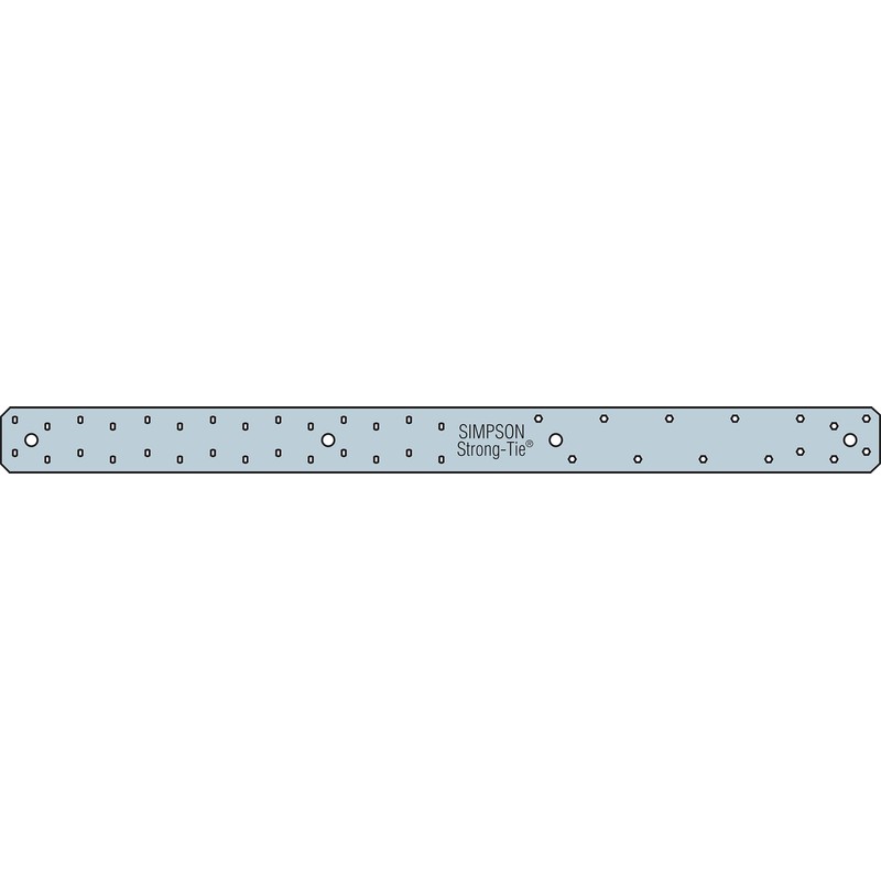 Simpson Strong-Tie MSTCM40 MSTCM 40-1/4 in 16-Gauge Galvanized Medium Strap