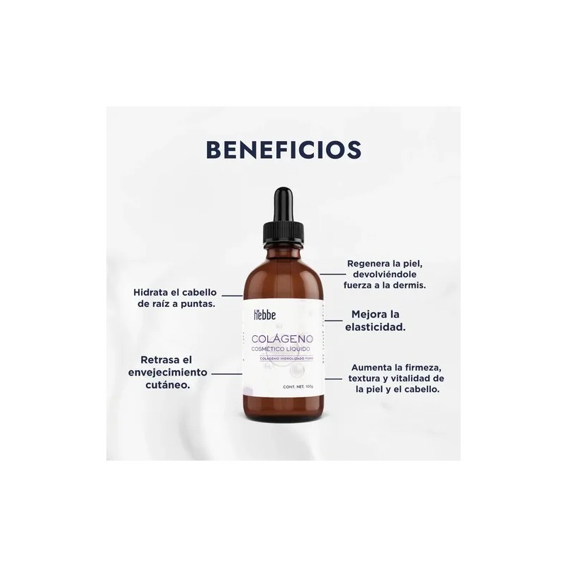Colageno Hidrolizada Líquido Puro Cosmético Facial 100ml