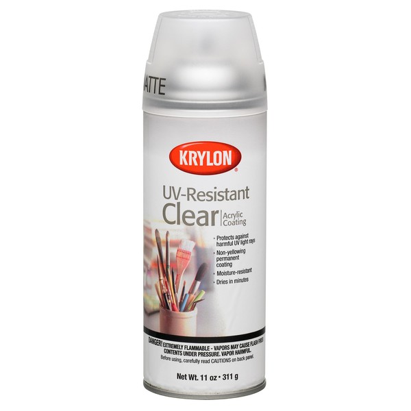 Krylon K01309 Gallery Series Artist and Clear Coatings Aerosol, 11-Ounce,