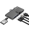 Surface Pro USB 3.0 Mini DP Hub Adapter, mbeat Edge