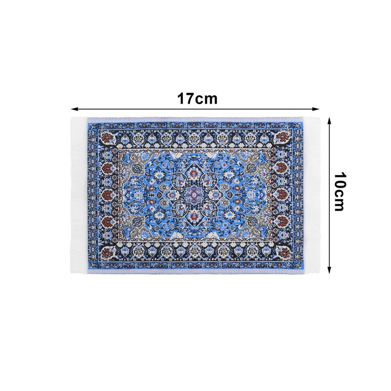 Create idea 3Pcs 1:12 Miniature Doll House Carpet Miniature Blanket