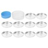 Buttons for covering round buttons, base cover buttons kit, self-covering
