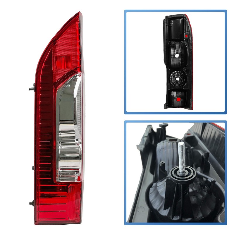 Convitex Replacement Driver Side Tail Light Without Circuit for RAM