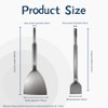 2PCS Scalpelli SDS Plus Scalpello per Piastrelle Scalpello Largo 280x100mm
