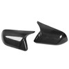 1 Pair Carbon Fiber Mirror Covers Ox Horn Style Car