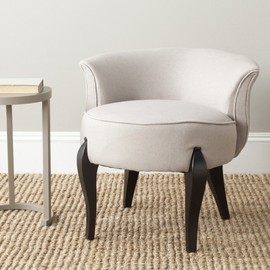 Safavieh Mercer Collection Mora Vanity Chair, Taupe