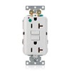 Leviton 20A-125V Extra-Heavy Duty Hospital Grade Non-Tamper-Resistant Duplex Self-Test GFCI