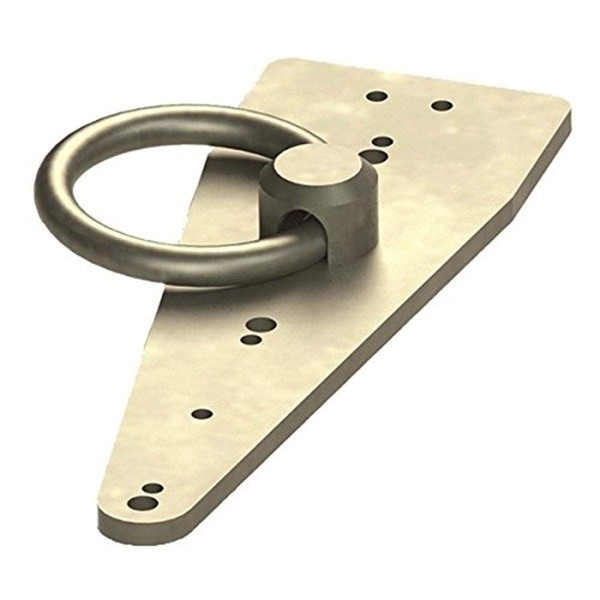 Guardian 00484 Bull Ring Anchor - 2.25 lbs. Zinc Plated Steel, Fall Protection Anchor