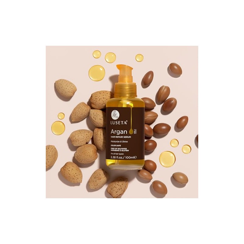 Luseta Beauty Argan Oil, 3.9 Ounce