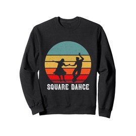 Retro Square Dancer Vintage Square Dancing Square Dance Sweatshirt