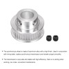 sourcing map 36 Teeth 10 mm Bore Aluminium Synchronous Wheel