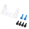 Acrylic Aquarium Soft Tube Fixture Holder for Holding Dosing Pump