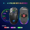 HXSJ Keyboard and Mouse Combo Wired K68 RGB Streamer Mini