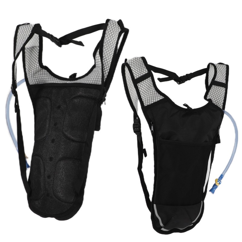 Hydration Pack Lightweight Breathable Multifunctional Water Backpack with 2L Water