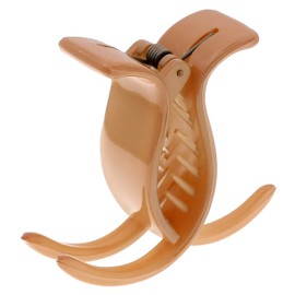 Camila Paris CP2205 French Hair Clip for Women, Nude, 3 Teeth Ponytail Holder, Girls Hair Claw Clips Jaw Fashion Durable Styling Hair Accessories for Women, Strong Hold No Slip Grip, Made in France