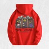 Saint Athletic Money Bag Graphic Hoodie 100% Cotton US Warehouse
