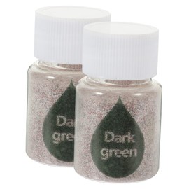 Operitacx 2 Bottles of Green Pigments Fabric Dyeing DIY Powder for Kids Adults 40g Green Dye Handmade Supplies Kit