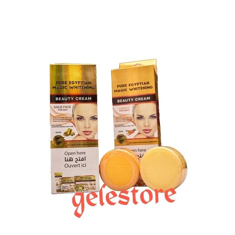 MGC 2 Combo Pure Egyptian gold & Carrot Beauty face