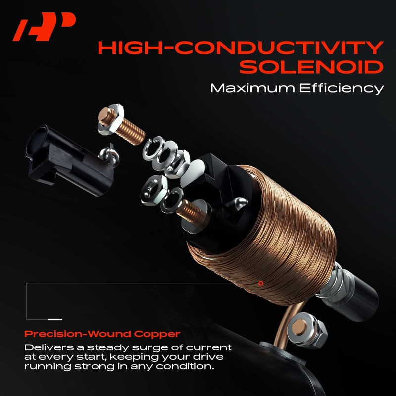A-Premium Starter Motor Compatible with Toyota Tundra 2000-2009, 4Runner 2003-2009,