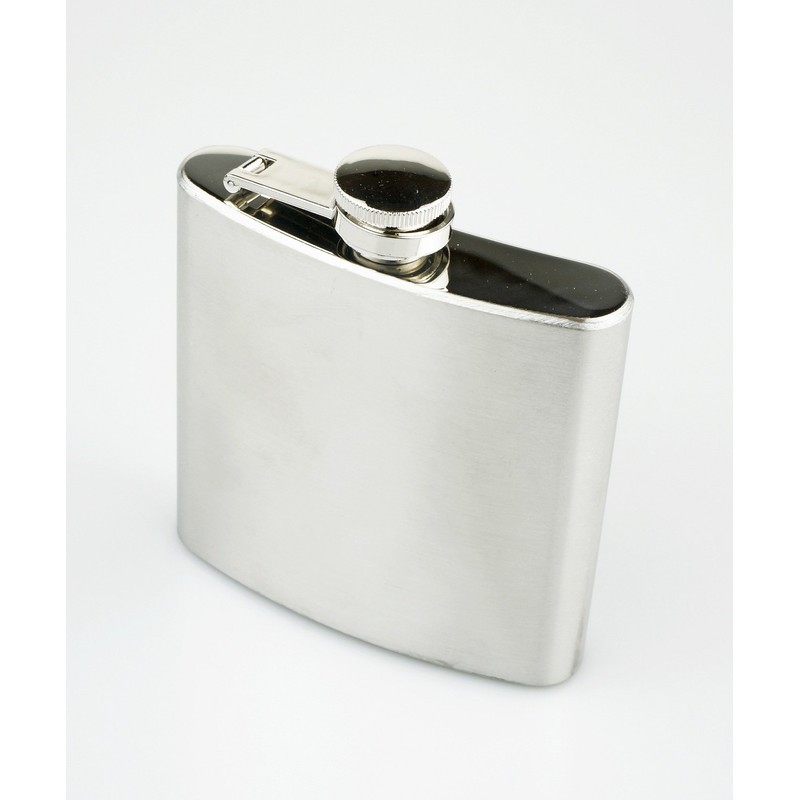 SE Stainless Steel 6 oz. Hip Flask - HQ66SP