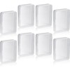 Clear Plastic Playing Card Deck Cases, 8Pcs Plastic Playing Card