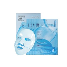 VT COSMETICS HYDROP 100 Hydrogel Hydrating Mask 4 Units – Facial Mask Set with Retinol and Hyaluronic Acid for Deep Hydration and Renewal