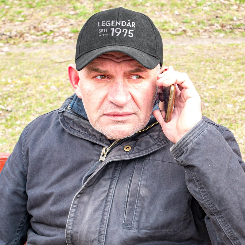 Jeasona Men’s Cap, Gift Ideas for Dad, Grandad, Son, 100%