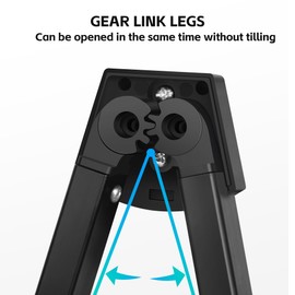 Augioth Gray Violin Stand with Bow Holder – Adjustable Height, Non-Slip Base & Protective Head Lock. Foldable & Portable Instrument Stand for Violin, Viola, Mandolin, and Ukulele.