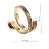 IWOWHERO 2pcs Metal Yarn Guide Ring Thimble for Knitting Comfortable