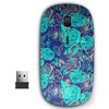 KAWAMOUSE 2.4G Ergonomic Portable USB Wireless Mouse for PC, Laptop,